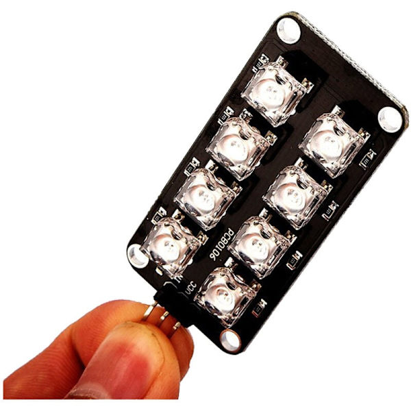 LED-lysemittermodul Piranha 2X4 Hvidt lys