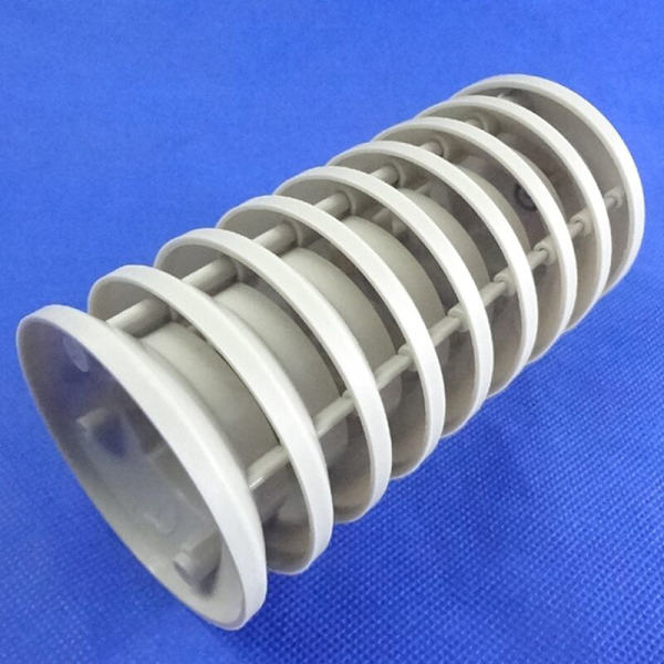 Hvit plast ytre skall for termo-hygro-sensor, erstatningsdel for værstasjon (termo-hygro-sender/sensor)