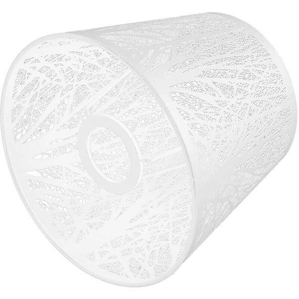 Lampskärm i modern stil med hål, metall, E27, miniatyrskogsträd, snidad, för sovrum och vardagsrum