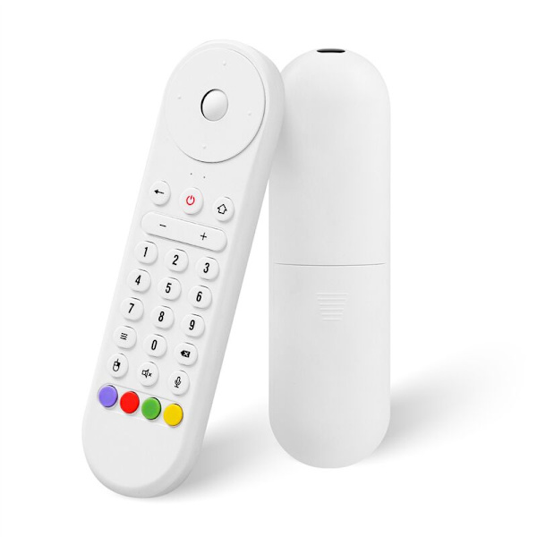 A04 Smart Röststyrning Fjärrkontroll Luftmus 2.4G Mini Trådlöst Tangentbord med Gyro Fjärrkontroll för Android TV Box PC Projektor
