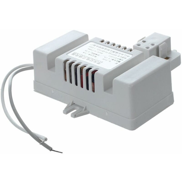 Hvid plastskal 4-benet 2D rørpære lysstofrør ballast 220V 0,19A 38W