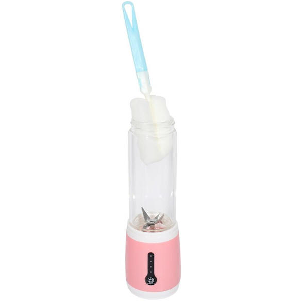 Citrus Juicer, Bärbar Juice Blender, Personlig Storlek Elektrisk Laddningsbar Blender, 480Ml Frukt Blender med USB Laddningskabel för Superb Blending