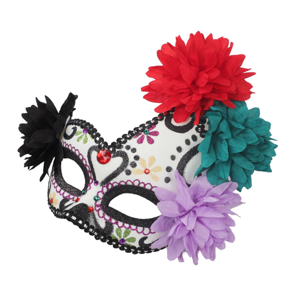 Halloween mask män dam par halvansikte venetiansk mask antik maskerad mask kostym Karneval Balfest Nattklubb