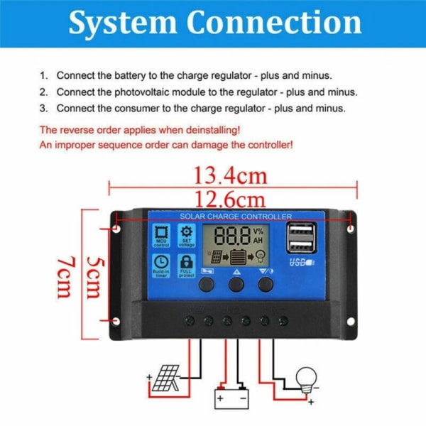 15W solcellepanel 12-18V solcellepanel til telefon RV bil MP3 PAD oplader udendørs batteri A