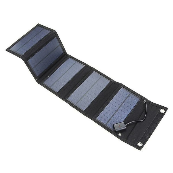 70W vikbar USB solpanel portabel hopfällbar vattentät solpanel laddare utomhus mobil power