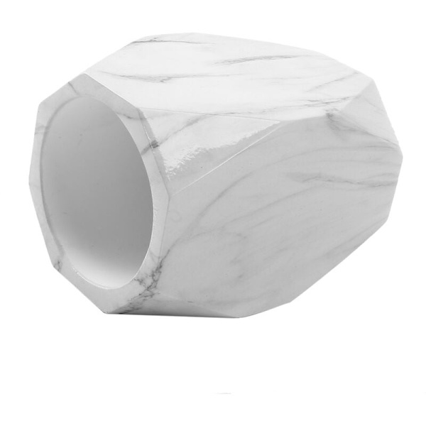 Nordisk stil marmor tryk holder blyant etui makeup børste opbevaringsboks hjem bord skrivebord ornamenter brevpapir-M