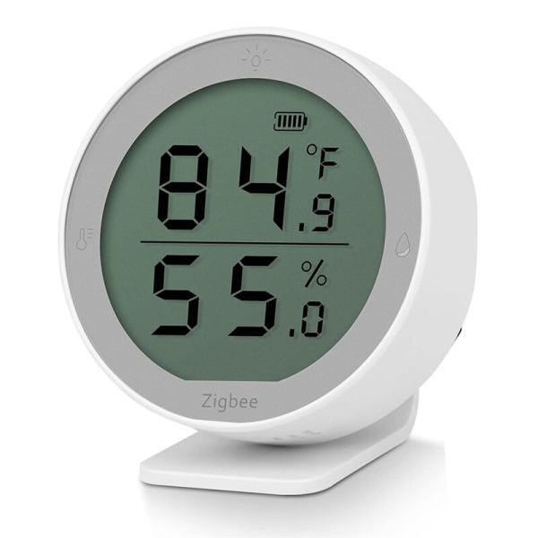 Temperatur- och fuktighetssensor, inomhus termometer med app-avisering för Al-Exa IFTTT