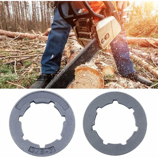 3/8\" 7T fälgkedjehjul 22mm för Husqvarna 362 365 371 372 STIHL 046 064 066 MS361 MS362 MS440 MS441 MS460 MS660 Motorsåg（4st）