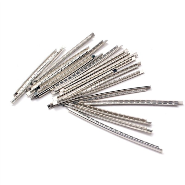 120 st. Rostfritt Stål Gitarr 24 Band Greppbräda 2,7 mm för Akustisk