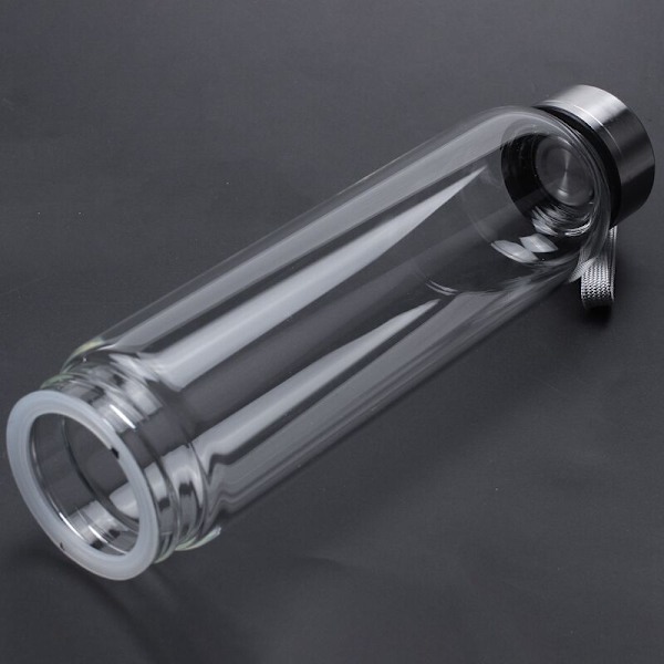Kreativ krystal energisøjle naturlig krystal en kop glasflaske kop krystal glas helbredende flasker - krystal + en kop