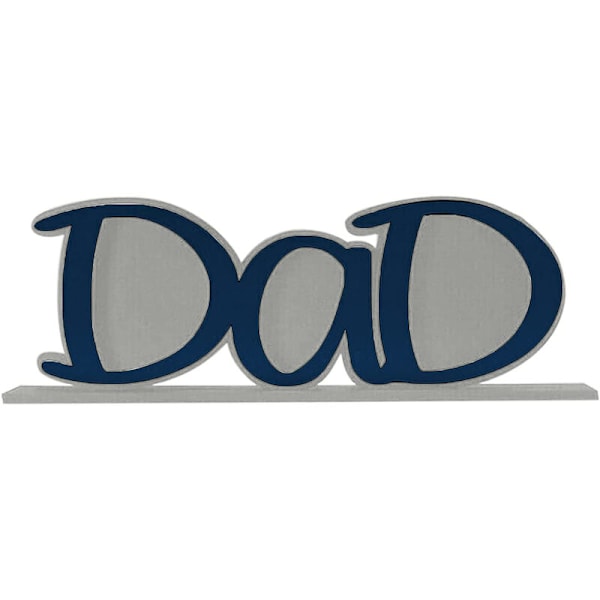Fars dag fotoramme, dattergaver, fødselsdagsgaver, julegaver - Blå