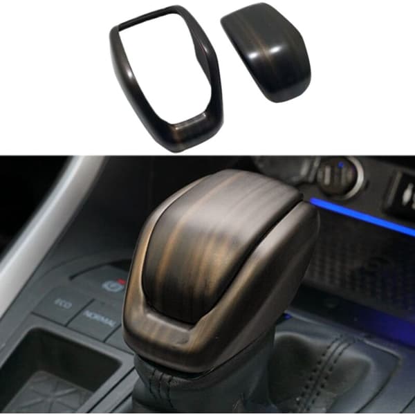 Peach Pattern Gear Head Stickers, Interior Modification Sequins Handlebar Decorative Cover for 20-21