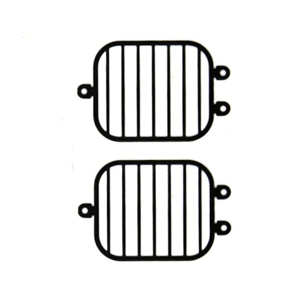 Til 1/10 TRX4 G63 G500 Simulering Klatrebil Forlygte Metal Dæksel Modifikation og Opgradering Tilbehør