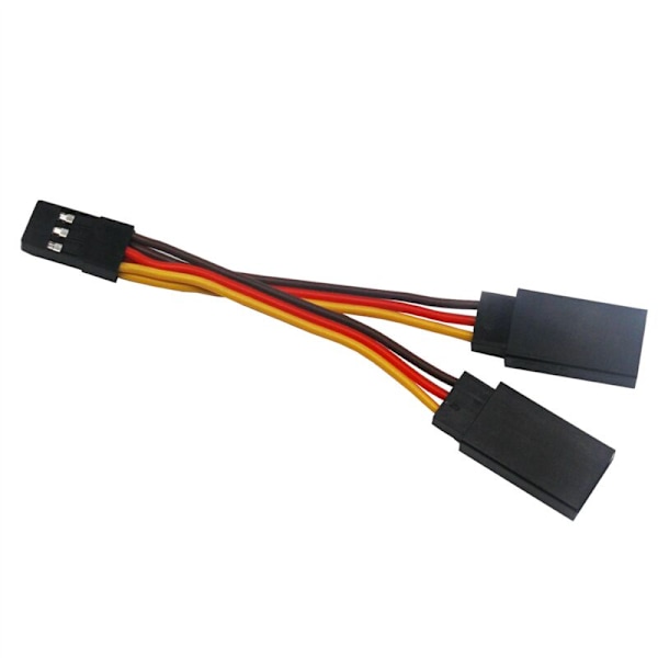 15 stk JR/Futaba Style Servo 1 til 2 Y-kabel Mannlig Splitter Forlengelseskabel for RC-modeller 7 cm