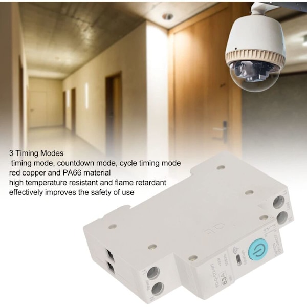 WiFi Smart Switch Afbryder Telefon Fjernbetjening Smart Home Afbrydere Understøtter Timing Control Countdown Timing Loop (16A)