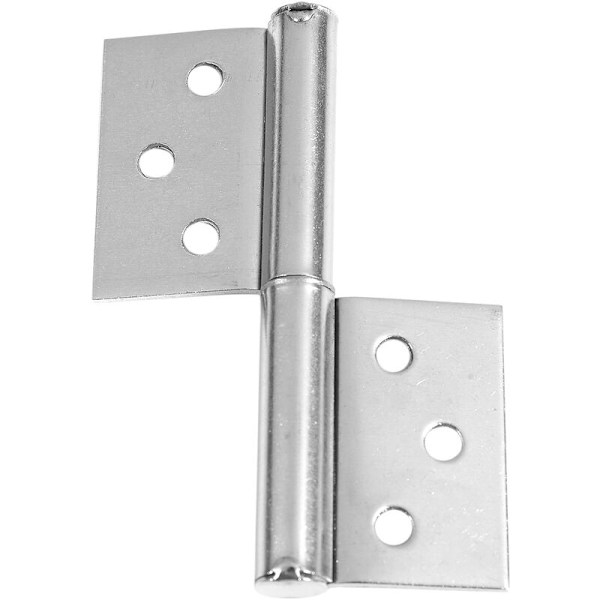 3 Tommer Rustfrit Stål Dørhængsel, Sølv Hardware