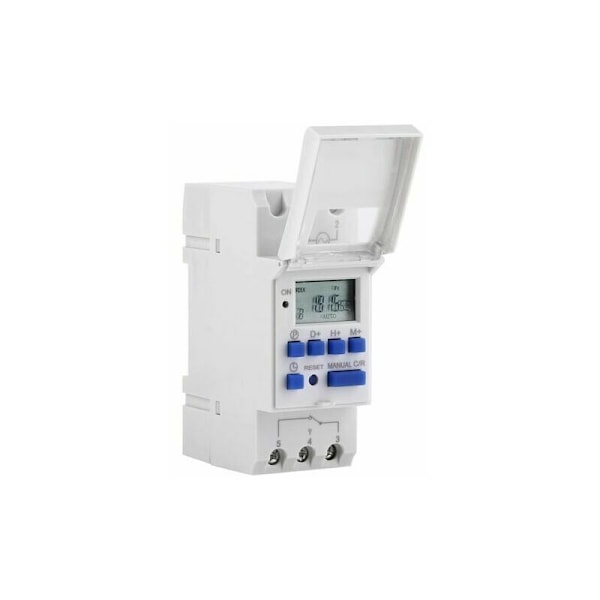 LCD-timer Ukentlig elektrisk tidsplan Digital timerbryter 15A(220V)