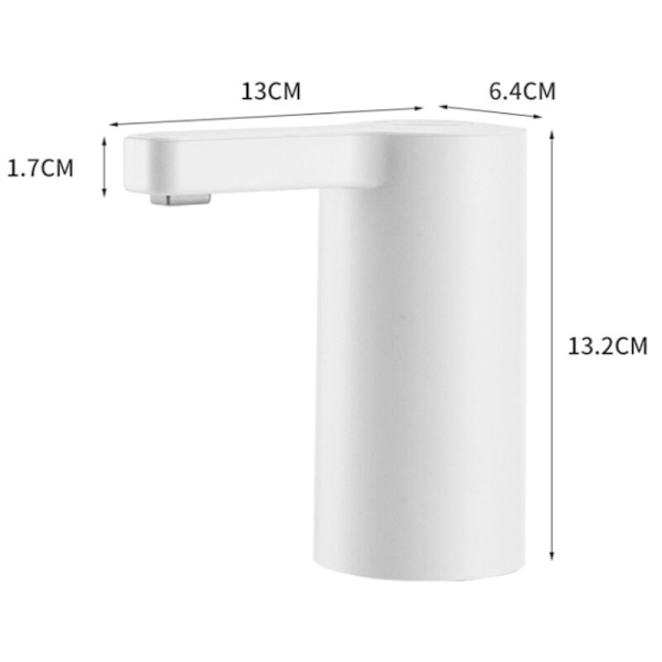 Usb-laddningsbar automatisk bärbar dryckesflaskpumpsdispenser fatad elektrisk flaskpumpsgadget
