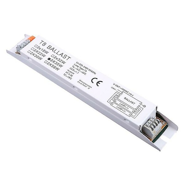 220-240v AC 2x36w Bred Spænding T8 Elektronisk Forkobling Fluorescerende Lampe Forkoblinger