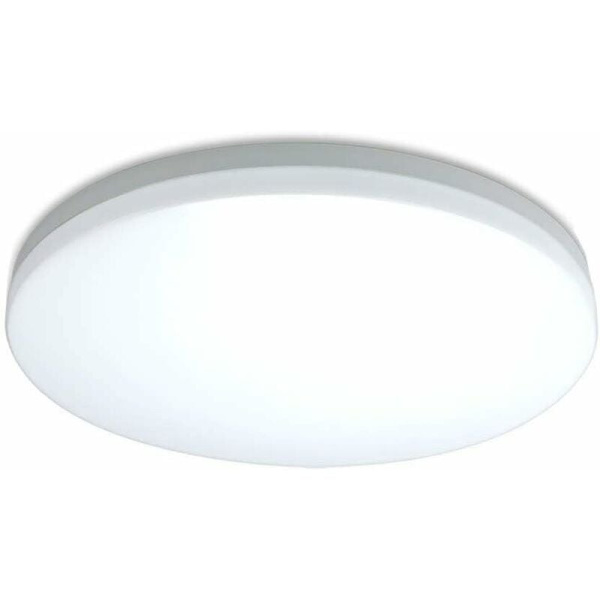 12W LED Taklampe, 23 x 5 CM Taklampe, Vanntett IP44, Nøytral Hvit 4000K, Rund LED Lampe for Bad, Soverom, Gang, Inngang, Sett
