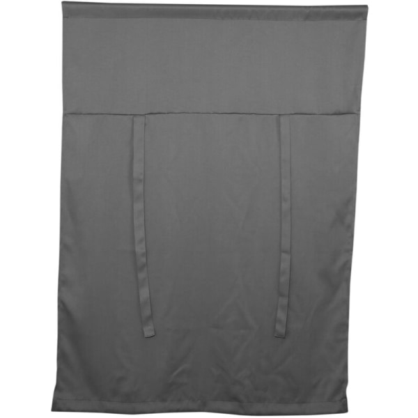 Isolerte mørkleggingsgardiner-persienner for små vinduer, romerske gardiner, hengende ballonger for vinduer (ett panel, 46 x 63 tommer, mørkegrå)