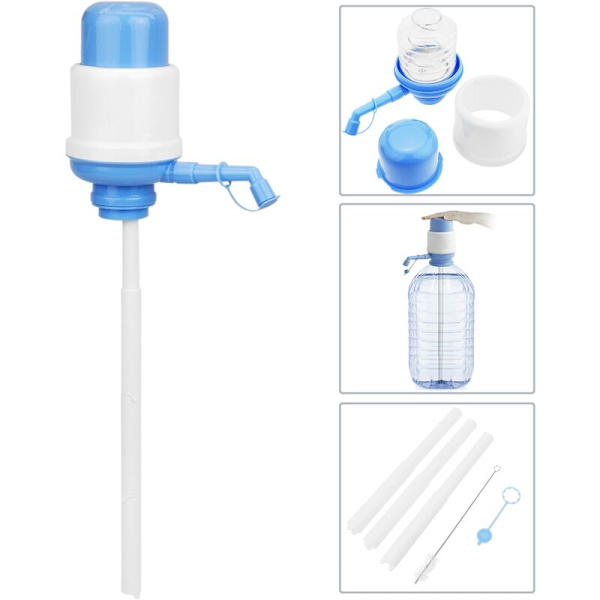 Manuel vanddispenser tilpasset flasker og dåser