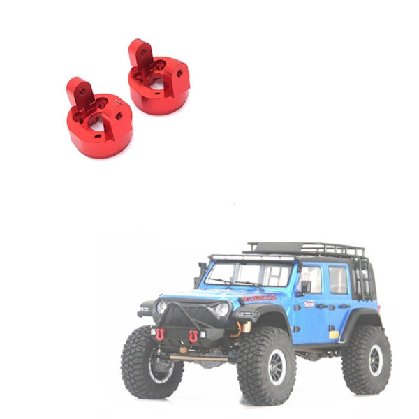 2 stk. C-Hub støttehjul i metall for Yikong YK4102 YK4103 YK6101 YK4082 fjernstyrt bil oppgradering, 1