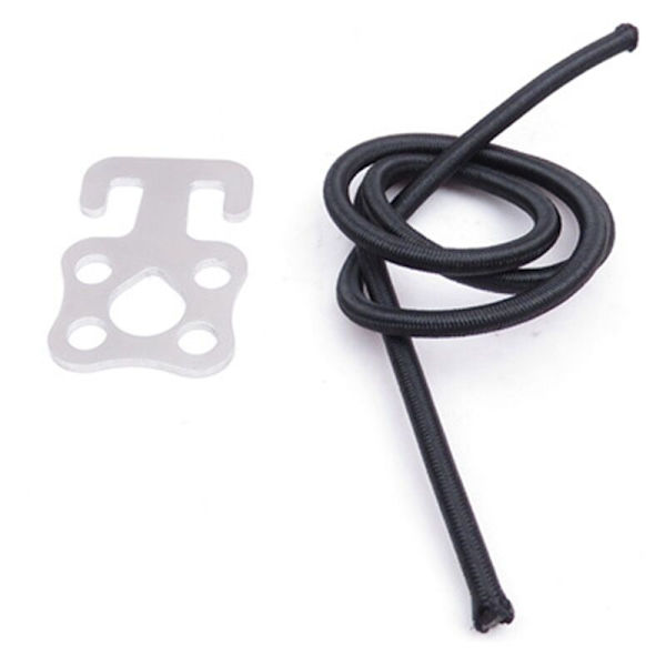 Scuba Diving Plate Hook med Bungee for Side Rear BCD og Vanntett Dress