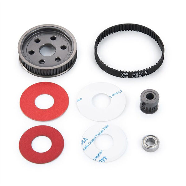 Motorremdrivningssystem för 1/10 Axial SCX10 SCX10II 90046 RC Crawler Car Parts (5,0 mm)