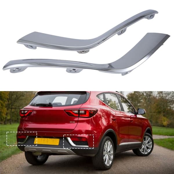 Elektroplettering bakre støtfangerlist, tåkelysreflektor, bremselys for MG ZS 2017-2019
