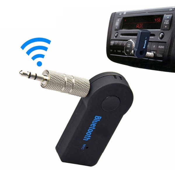 3,5 mm Bluetooth lydmottaker for bilstereo musikadapter