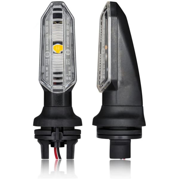 4 stk. LED-blinklys til motorcykel, sideblinklys, passer til 150 2000 CB250 Twister