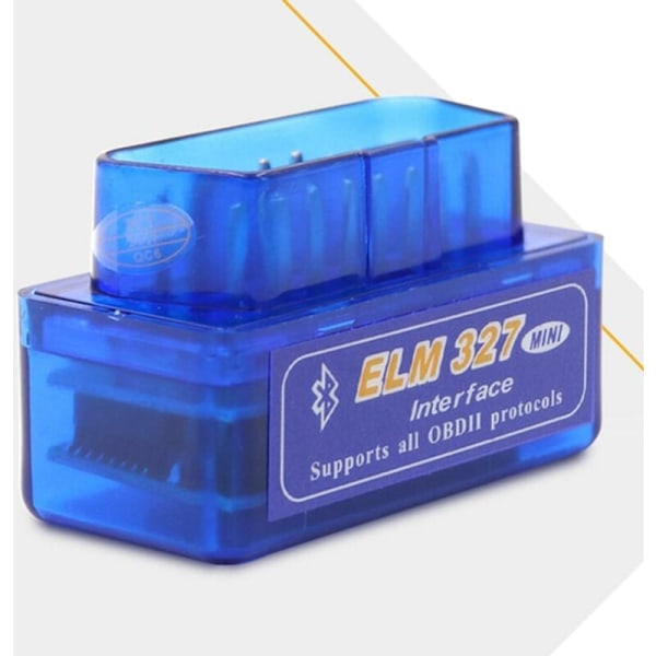Mini Bluetooth OBD II Skanneradapter Bil EOBD Diagnostiskt Verktyg Kontrollera Motorfelkodläsare för Android