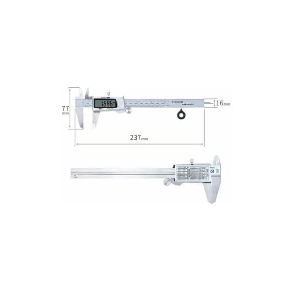 0-150mm Elektronisk Skydelære