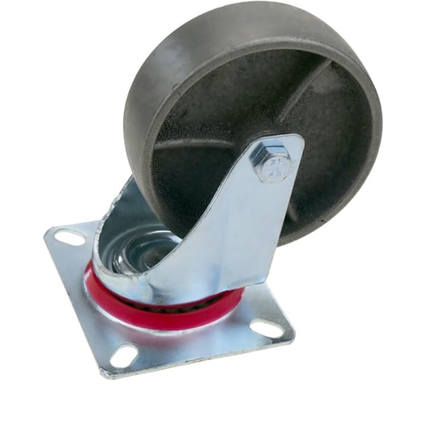Teollinen pyörä ilman jarrua 100 mm