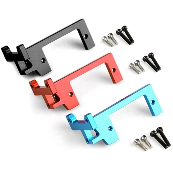 Växellåda Växelspak Styrstång Servo Fäste för 1/14 Fjärrkontroll Lastbil Släp MAN Actros Bil DIY Delar, 3