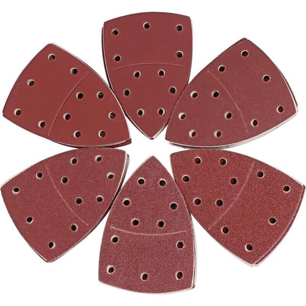 60 Triangulära Sandpapper Triangulär Sandpapper Mus Delta Sander, 105 x152 mm, Korn P40/60/80/120/180/240