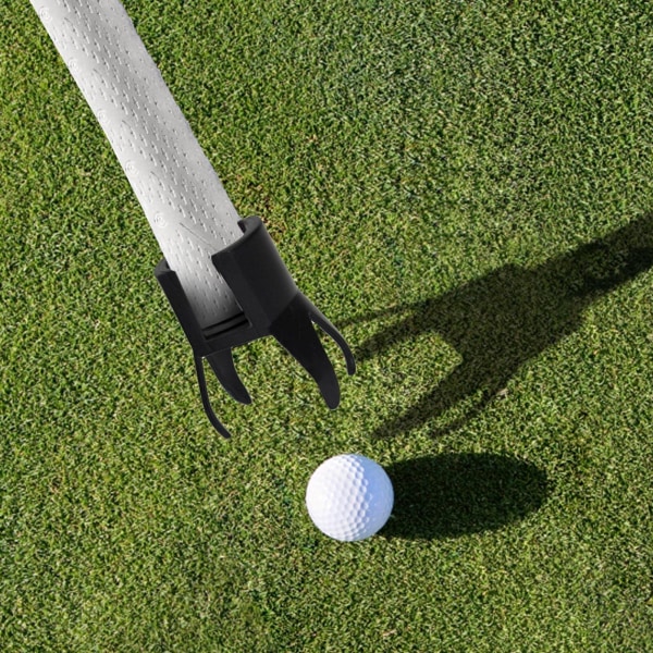 5 stk golfballplukker, ergonomisk 4-pinnet golfballplukkerskaft - tykk pickup toppvelger bærbar golfball fanges enkelt