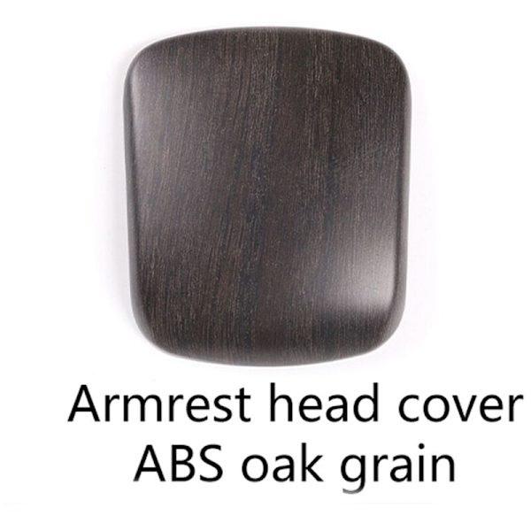 Til B-Klasse 2020 Center Control Armrest Hovedstøttebetræk ABS Eg Træstruktur