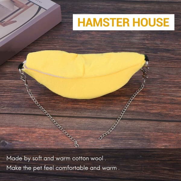 Bananformad hängmatta för husdjur