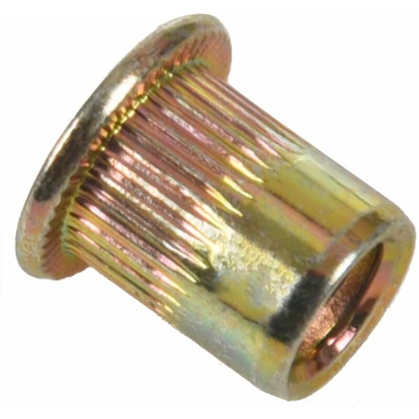 M6X12Mm Flat Head Nutsert Fasteners, Threaded, Nut, Nut 50 Pcs