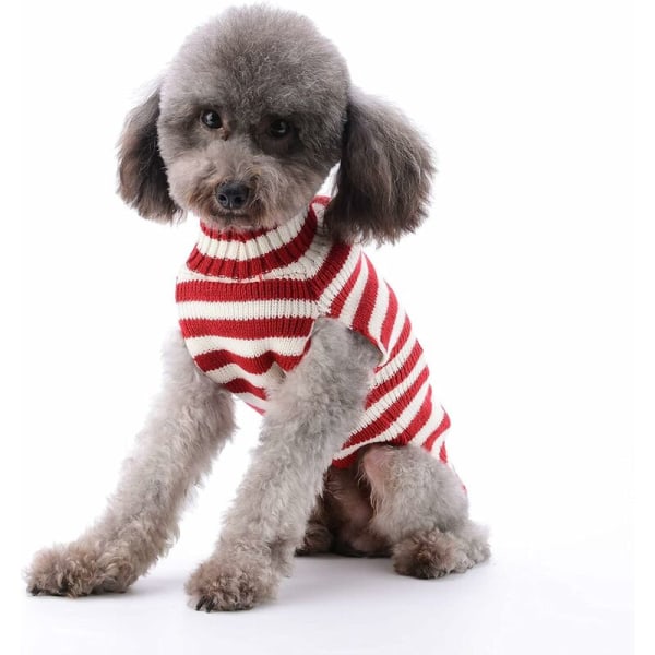 Pet Dog Christmas Sweater (Santa Stripe) M-Fei Yu