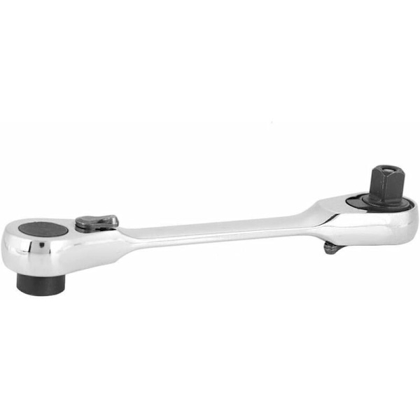 keenso 1/4 mini socket skralde og bit driver multiværktøj - sekskant skruetrækker 72-tandet reversibel skraldenøgle momentnøgle med driverbit 130mm standard