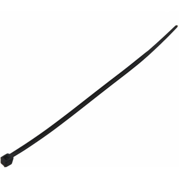 1000 st Nylon Kabelbindare Elektrisk Kabelbindare Svart 10 cm Lång