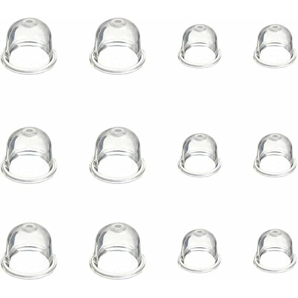 Kaasuttimen tarvikkeet 12 kpl Kaasuttimen pumpupolttimo 19 mm ja 22 mm Primer-pumpupolttimo pensaskoneelle puhaltimelle trimmerille