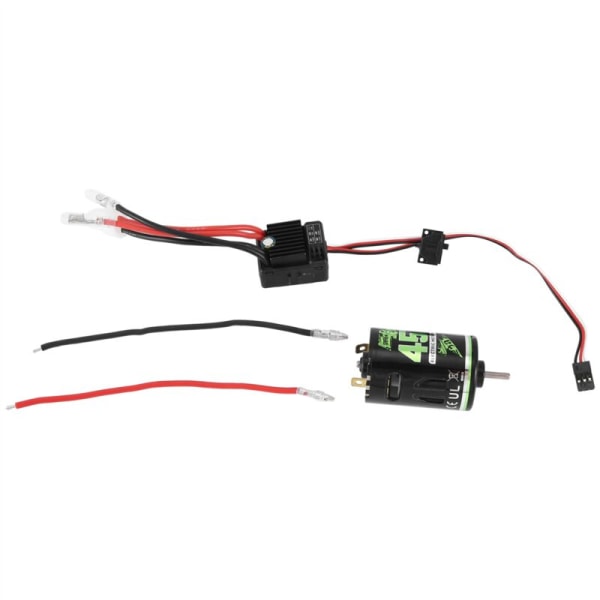 540 45T borstad motor med 1060 borstad ESC 60A 2-3S Lipo vattentät elektrisk hastighetsregulator för 1/10 RC-bil