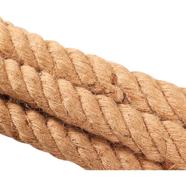Klätterrep med karbinhake, Power Training Battle Rope - Rep för muskelträning, styrketräning-30mm3m-
