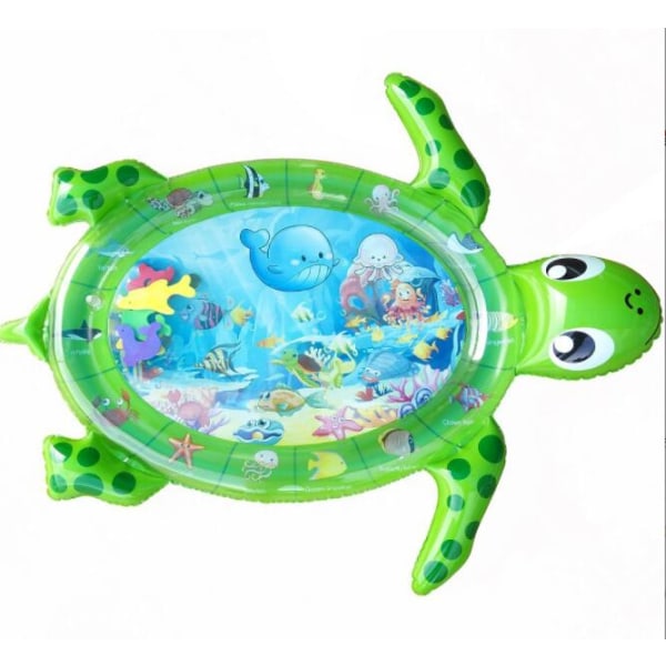 Boj, pool-bh Uppblåsbar lekmatta i form av en sköldpadda Papa