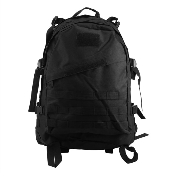 40L Outdoor 600D Oxford Cloth Waterproof Military Tactical Bag Camouflage Bag Sports Travel Hiking Bag Black
