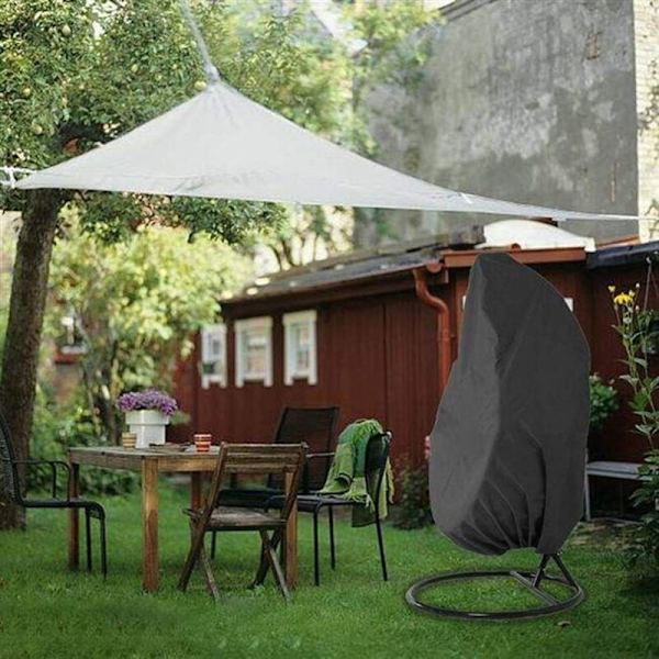 Äggskalstolöverdrag, Möbelgungskydd, Gungstolöverdrag, Hängstol, Utomhusgunga, Säkerhetsmask 210D-230x200cm - RW Vardagsrumsöverdrag